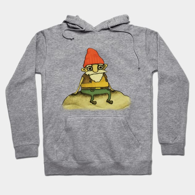 Garden Gnome Hoodie by Sophie Corrigan